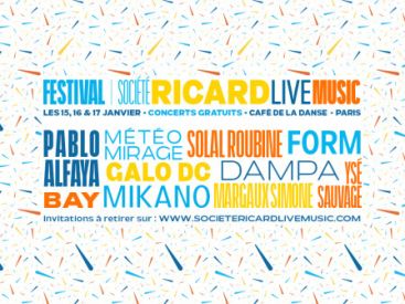 Festival Société Ricard Live Music 2019 au Café de la Danse