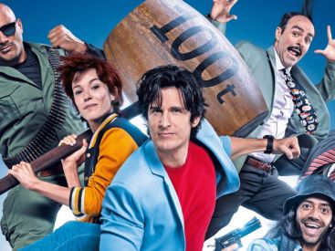 Nicky Larson en avant-première au Grand Rex de Paris avec l'équipe du film