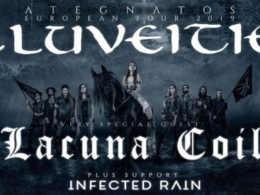 Eluveitie en concert à L'Elysée Montmartre en décembre 2019