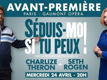 Séduis-moi si tu peux en avant-première au Gaumont Opéra avec Charlize Theron