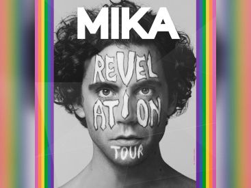 Mika en concert à l'AccorHotels Arena de Paris en décembre 2019