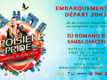 Croisière Pride Paris 2019