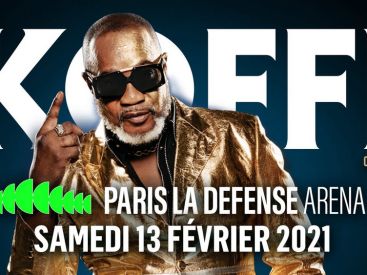 Koffi Olomidé en concert à Paris La Défense Arena en février 2021