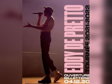 Eddy De Pretto en concert au Zénith de Paris La Villette en octobre 2021