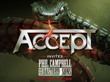 Accept en concert au Bataclan à Paris en janvier 2022 
