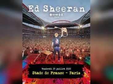 Ed Sheeran en concert au Stade de France en juillet 2022