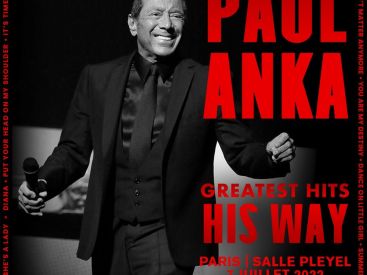 Paul Anka en concert à la Salle Pleyel à Paris en juillet 2022