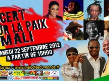 Concert pour la Paix au Mali