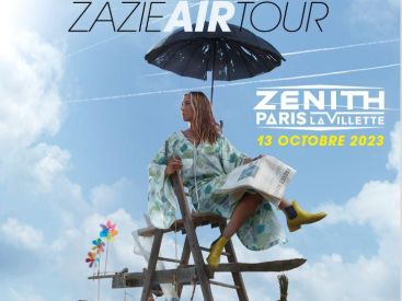 Zazie en concert au Zénith de Paris en octobre 2023 
