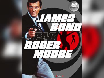 Roger Moore en dédicace au Virgin Mégastore des Champs Elysées