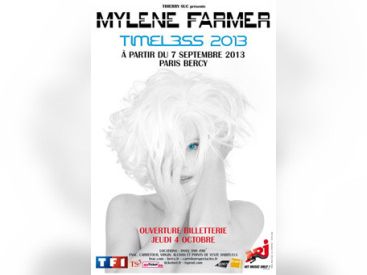 Mylène Farmer en tournée 2013 : date unique à Paris Bercy pour son « Timeless Tour »