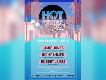 Hot Creations au Showcase avec Jamie Jones, Richy Ahmed & Robert James