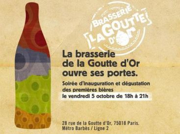 La Brasserie de la Goutte d'Or ouvre ses portes à Paris