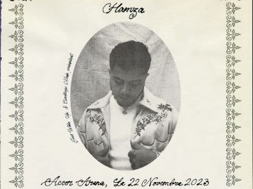 Hamza en concert à l'Accor Arena de Paris en novembre 2023