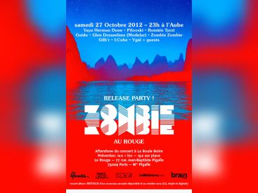 Zombie Zombie Release Party au Rouge Pigalle 