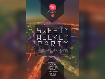 Sweety Weekly Party : quand le Glaz’art ouvre ses portes le jeudi