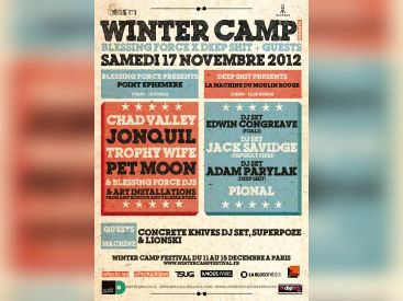 Winter Camp festival : Warm up à la Machine du Moulin Rouge