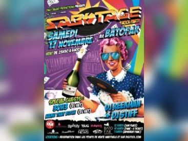 Sabotage Rock Party avec Sean 3oh!3, Name Name that Bitch, DJ Stiff 