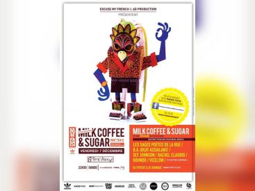 Excuse My French présente Milk Coffee Sugar & guests