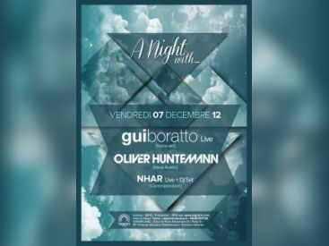 A Night with … Gui Boratto, Oliver Huntemann & Nhar au Showcase