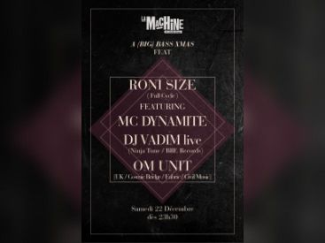 A (Big) Bass Xmas à la Machine Feat. Roni Size, Mc Dynamite, DJ Vadim