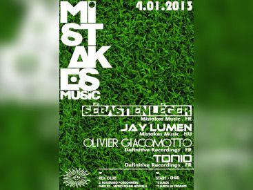 Mistakes Music au Rex Club avec Sébastien Léger