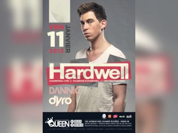 Hardwell au Queen Club Paris