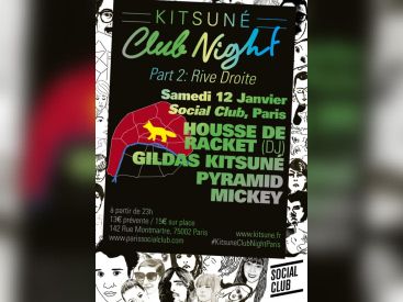 Kitsuné Club Night Party 2 – Rive Droite au Social Club