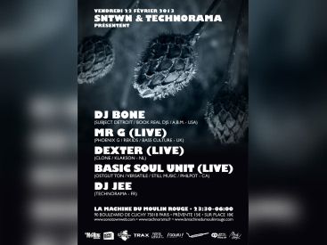 DJ Bone + Mr G + Dexter + Basic Soul Unit à la Machine du Moulin Rouge