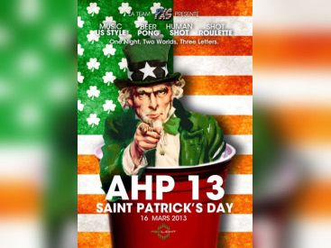L’American Home Party célèbre la Saint Patrick 2013 au Redlight