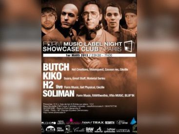 Form Music au Showcase avec Butch et Kiko