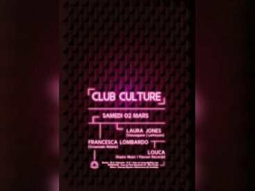 Club Culture au Showcase avec Laura Jones