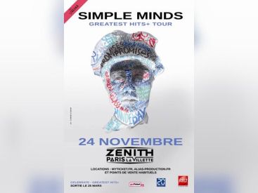 Simple Minds au Zénith de Paris en novembre 2013