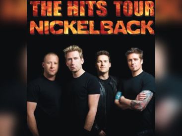 Nickleback en concert à Paris Bercy en novembre 2013