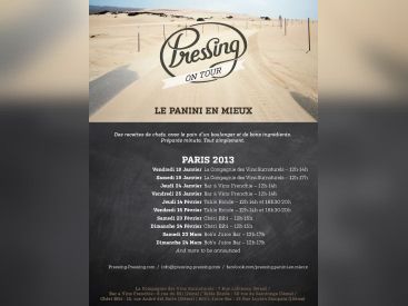 Pressing On Tour à Paris