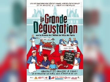 La Grande dégustation sur le Parvis de l’hôtel de Ville 