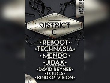 District C à l’Electric sur le toit du Hall 7