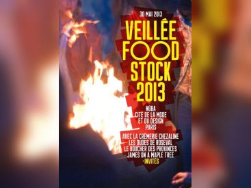 Veillée Foodstock 2013 au Nüba, sur le toit de la Cité de la Mode et du Design