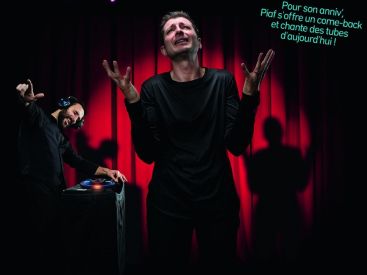 Piaf est dans la Place ! : un spectacle musical avec Johnny Prieur à A la Folie Théâtre