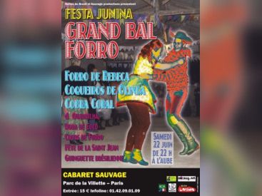 Festa Junina au Cabaret Suavage : Grand Bal Forro 