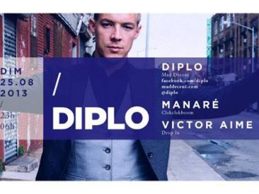Aftershow Major Lazer au Showcase avec Diplo en DJ Set 