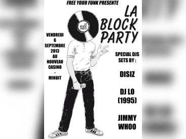 Free Your Funk : la Block Party fait sa rentrée au Nouveau Casino
