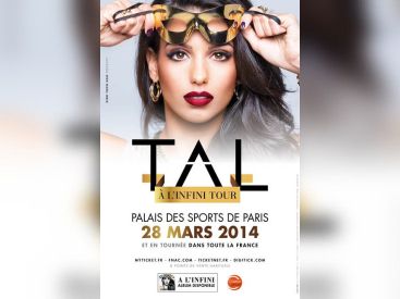 Tal en concert au Palais des Sports de Paris en 2014