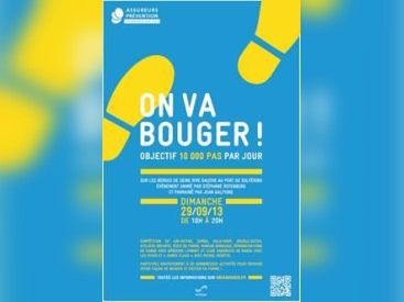 "On va bouger ! Objectif 10 000 pas par jour" : animations gratuites sur les Berges de Seine 
