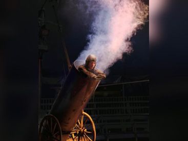 David Dimitri dans L'Homme-Cirque au 104