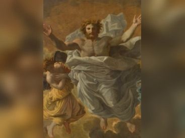 Poussin et Dieu au Louvre 