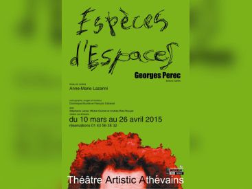 Espèces d'espaces de Georges Perec au théâtre Artistic Athévains : notre critique