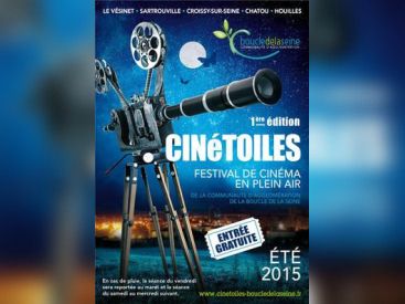 CINéTOILES, le festival de cinéma en plein air de la Boucle de la Seine