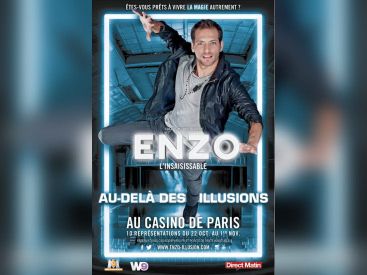Au-delà des illusions, le spectacle d’Enzo l’insaisissable