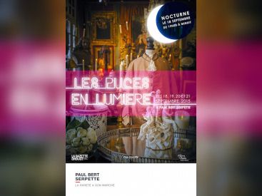 Les Puces en Lumière au marché Paul Bert Serpette